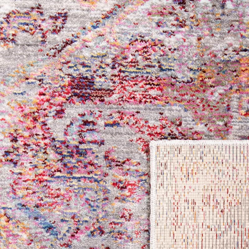 SAFAVIEH Valencia Mysti Vintage Boho Oriental Polyester Rug