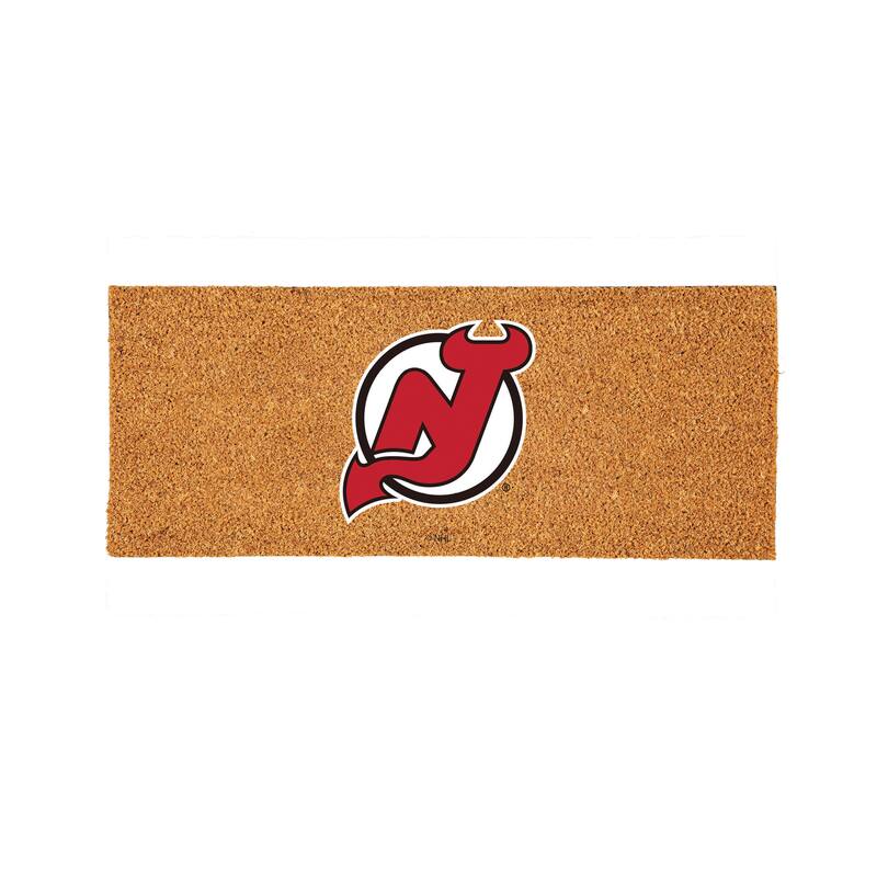 New Jersey Devils Full Color Indoor/Outdoor Coir Mat