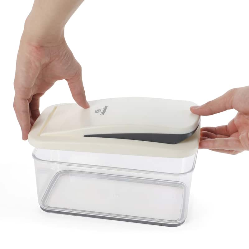 Calphalon Aero 8 in 1 & 5 in 1 Vegatebale Chopper and Dicer, Food Chopper with Container