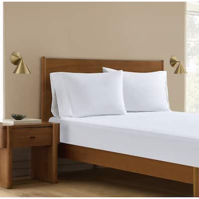 London Fog Premium Waterproof Hypoallergenic Mattress Protector - White
