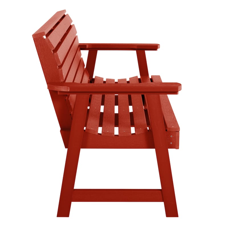 HIGHWOOD Weatherly Eco-Friendly 4-foot Garden Bench