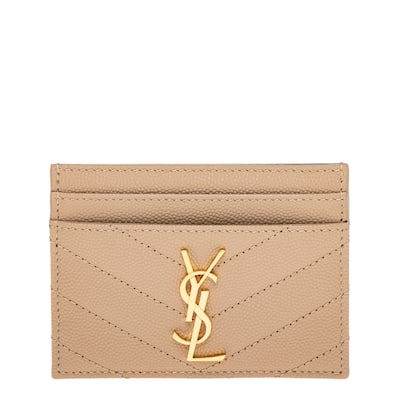 Saint Laurent Matelassé Card Case