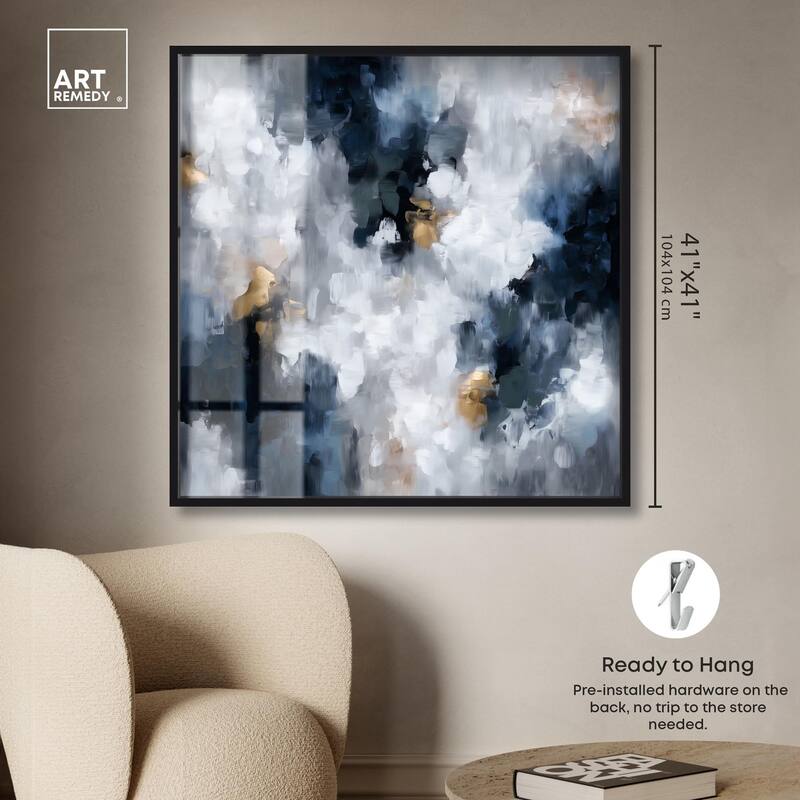 Midnight and Ivory I Shadowbox by Art Remedy