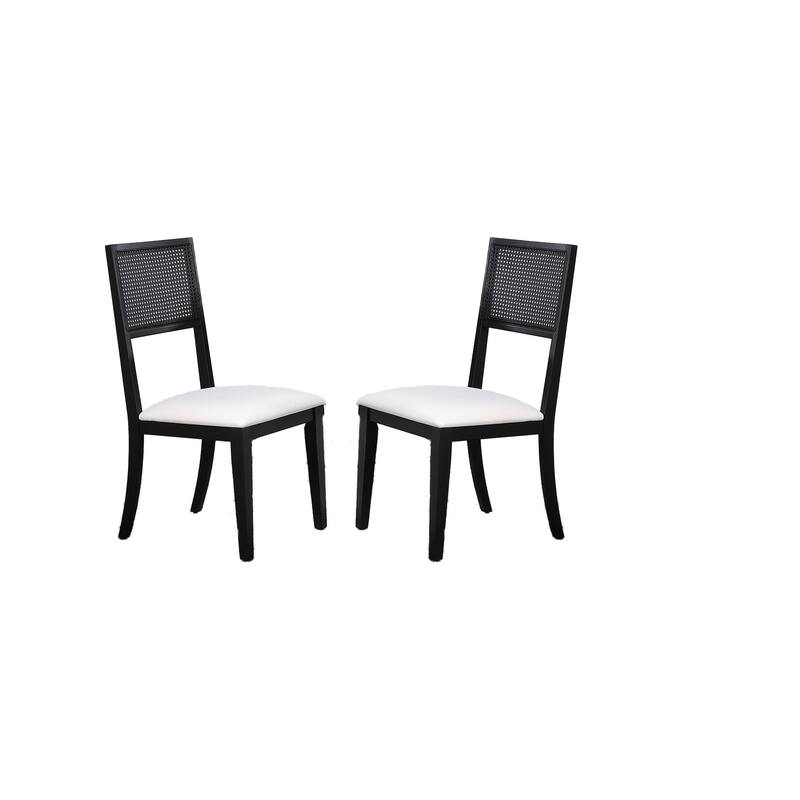 Ripple Dining Set in Grey and Black 5-Piece Set