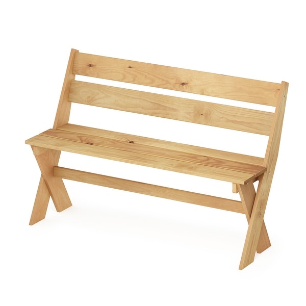 Furinno Tioman Outdoor Hardwood 2 Seater Bench Bed Bath Beyond