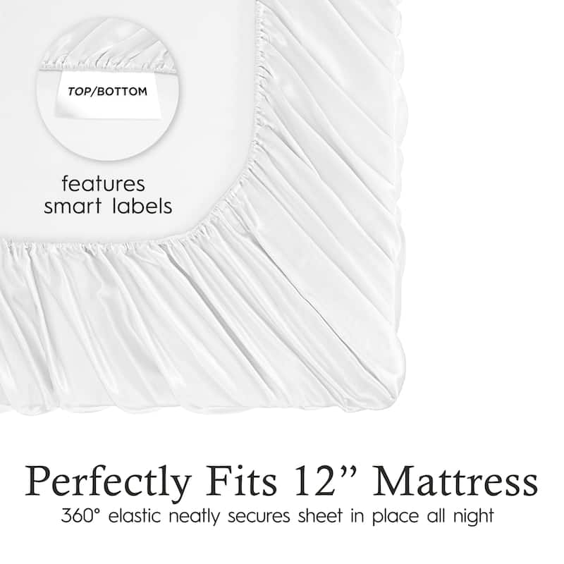 Juliette LeBlanc New York Silky Satin Sheet Sets