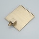 preview thumbnail 19 of 19, Wall Mount Bathroom Sink Faucet Waterfall Brass Modern 2 Hole Bathroom Basin Vanity Faucets with Valve