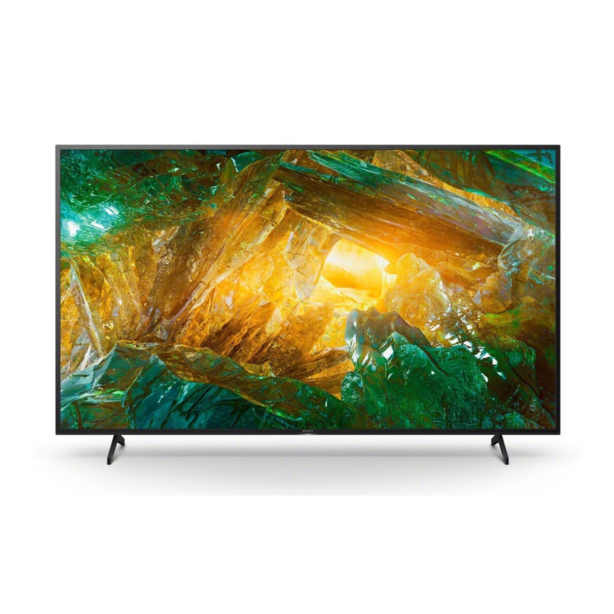 Shop Sony X800h 55 Inch Led 4k Ultra Hd Hdr Android Smart Tv Bundle Black Overstock 32014099