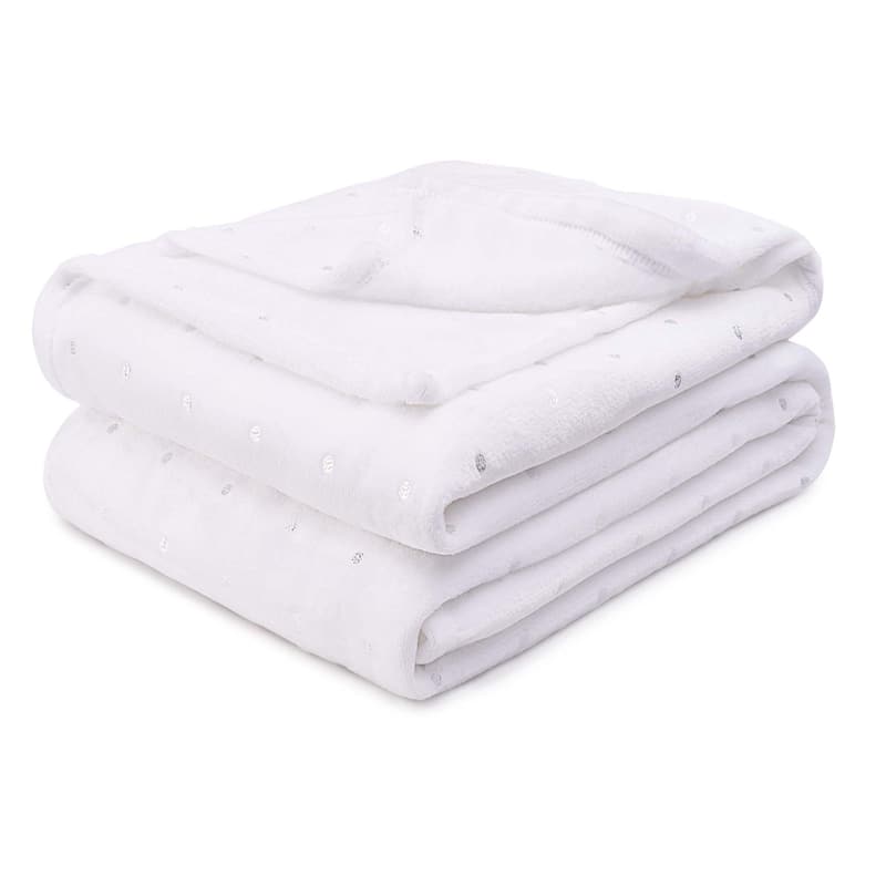 Superior Fleece Plush Medium Weight Soft Fluffy Decorative Blanket