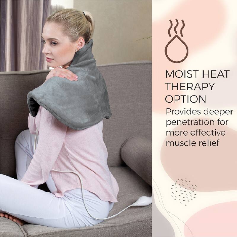 Pursonic Neckl & Shoulder Heating Pad - N/A