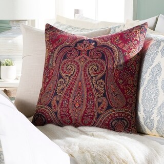 Artistic Weavers Sima Traditional Paisley Jacquard 20-inch Throw Pillow