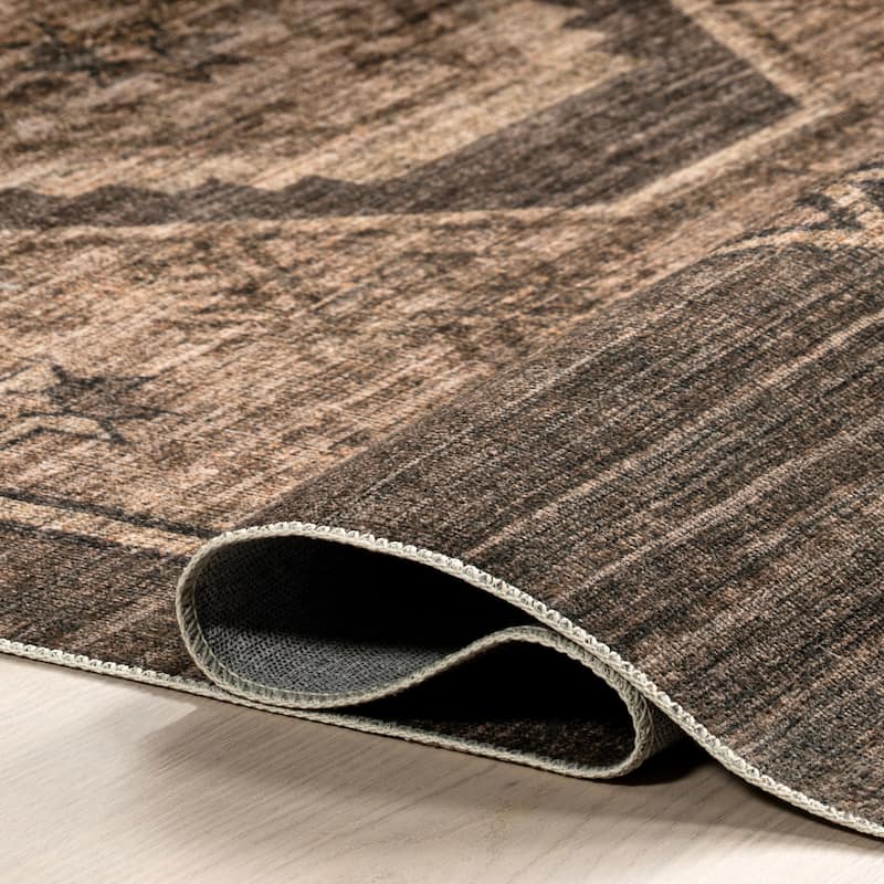 Nuloom Amyra SplashGuard Machine Washable Area Rug