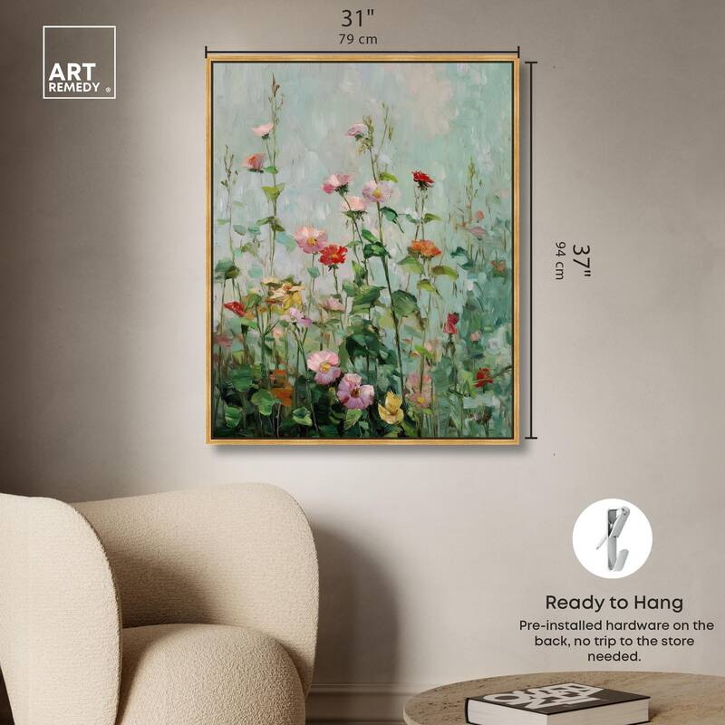 String of Colors I Canvas by Art Remedy