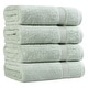preview thumbnail 28 of 105, Superior Heritage Egyptian Cotton Absorbent Bath Towel Set of 4