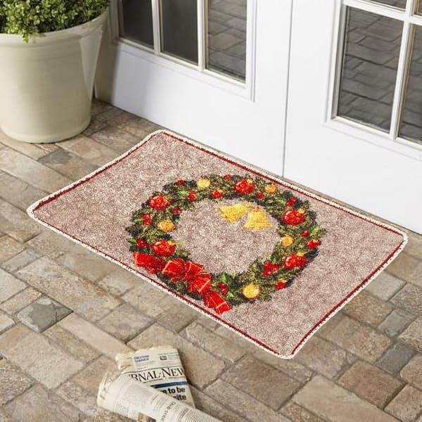 Non Slip Rubber Pack Floor/Kitchen Mats with Christmas Themes, 30x20 -  20x30 - On Sale - Bed Bath & Beyond - 32489707