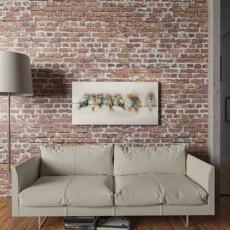 Yosemite Home Decor Afternoon Gathering Original Hand-Painted Wall Art - multi
