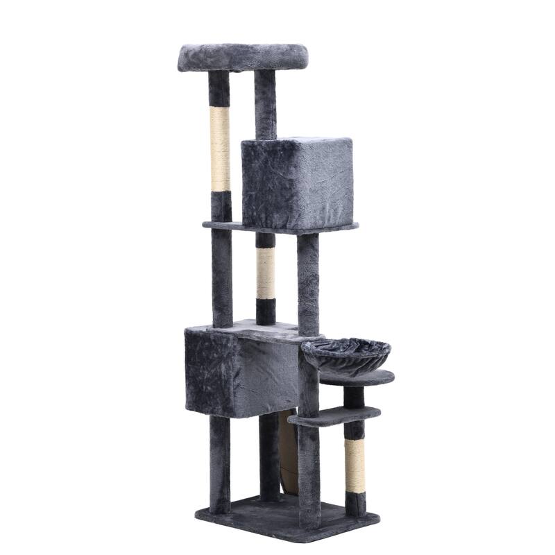 Moasis 71"H Velvet Cat Tree