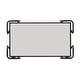 preview thumbnail 47 of 58, Rosa Mid-Century 2-Teir Rolling Metal Bar Cart