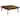 Westerly Square Wood Coffee Table Walnut Brown