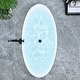 preview thumbnail 9 of 12, Altair Elbow 67" x 32" Flatbottom Freestanding Acrylic Soaking Bathtub in Glossy White