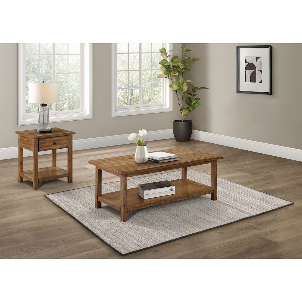Payne Coffee and 1-drawer End Table Set