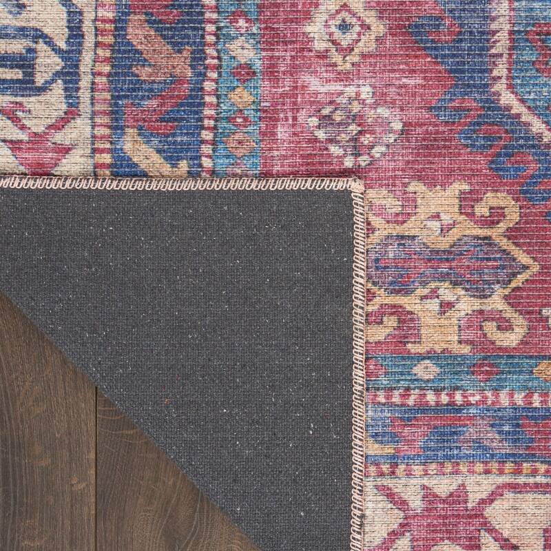 Power Loomed Distressed Area Rug