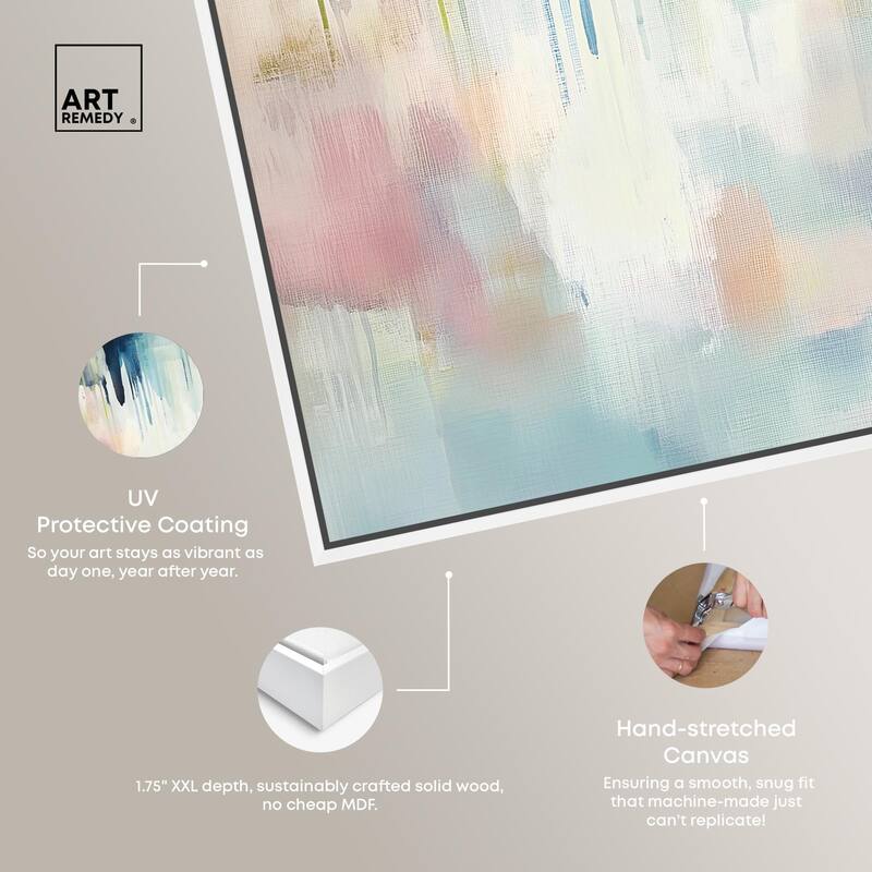 Pale Periwinkle II Canvas Set of 2 by Art Remedy