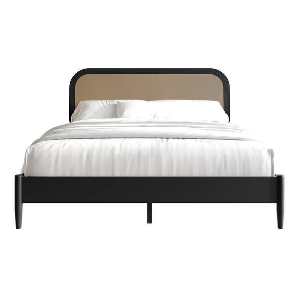 CraftPorch 4-pieces Mid-Century Modern Bedroom Set