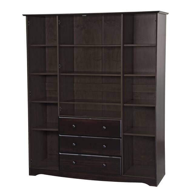 Solid Wood Optional Shelf for Family, Grand, Flexible Wardrobes