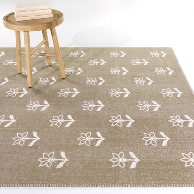Bellwood Modern Floral Area Rug