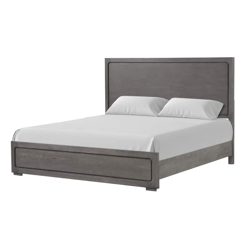 Furniture of America Sorelle Modern Solid Wood Panel Bed