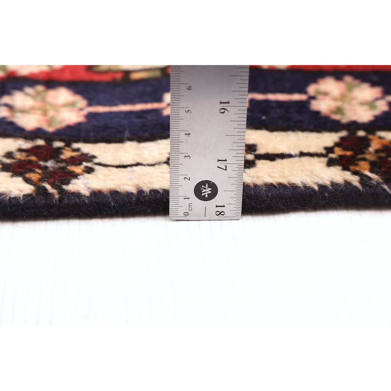 ECARPETGALLERY Hand-knotted Kayseri Vintage Red Wool Rug - 4'5 x 6'5