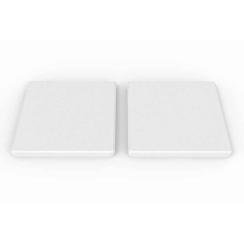 Quick Dry-Diatomite Stone Square Coaster 4 Piece Set - N/A