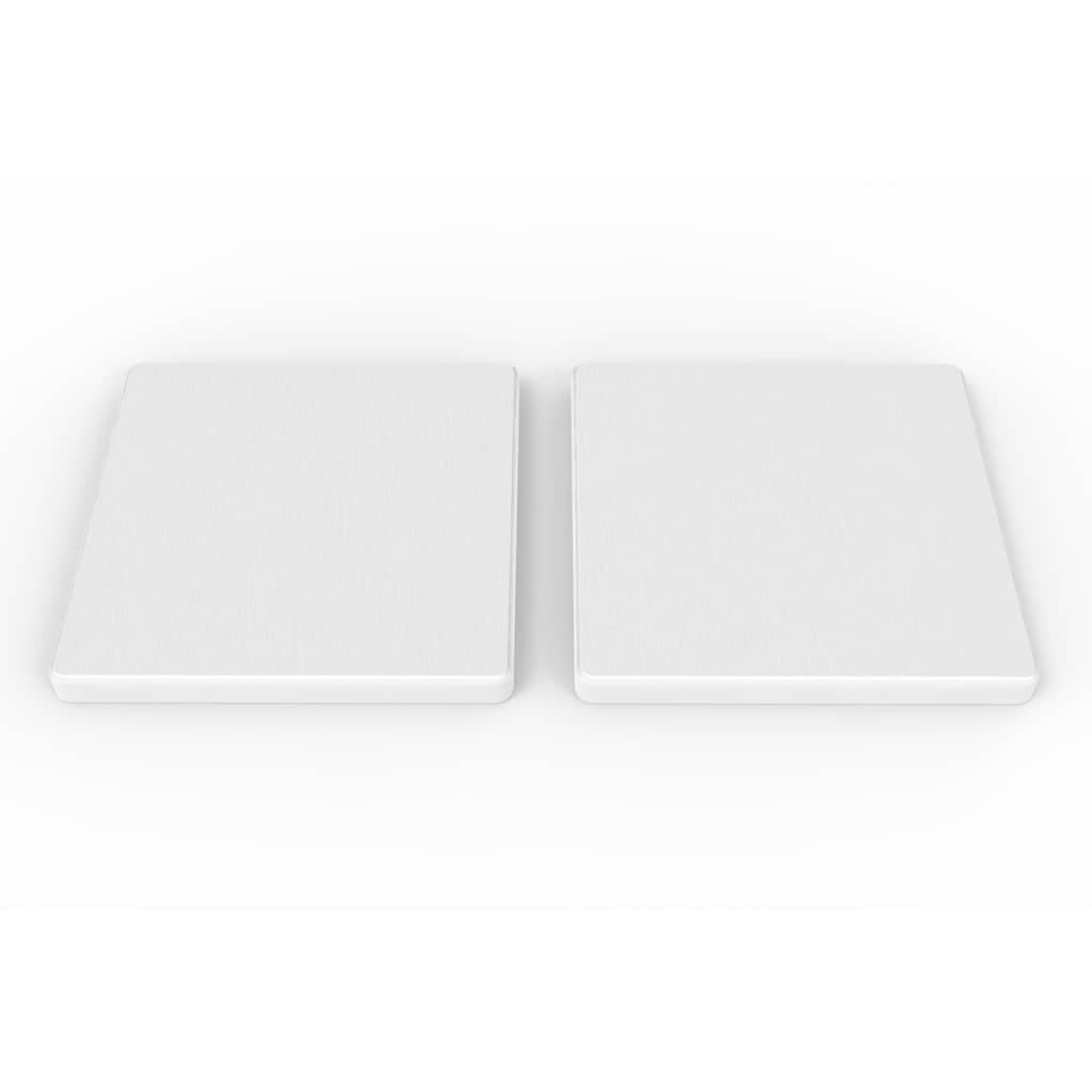 Quick Dry-Diatomite Stone Square Coaster 4 Piece Set - N/A