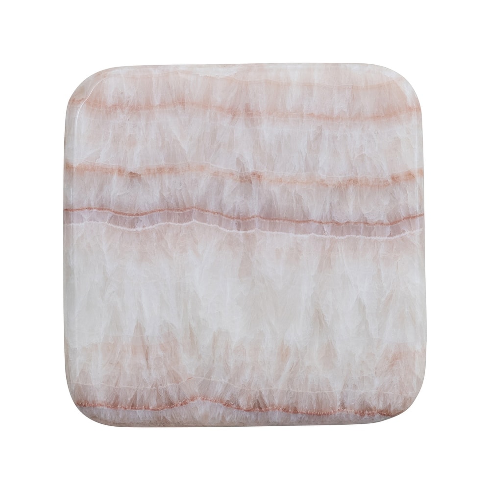 Honey Onyx Serving Board - 8" L x 8" W