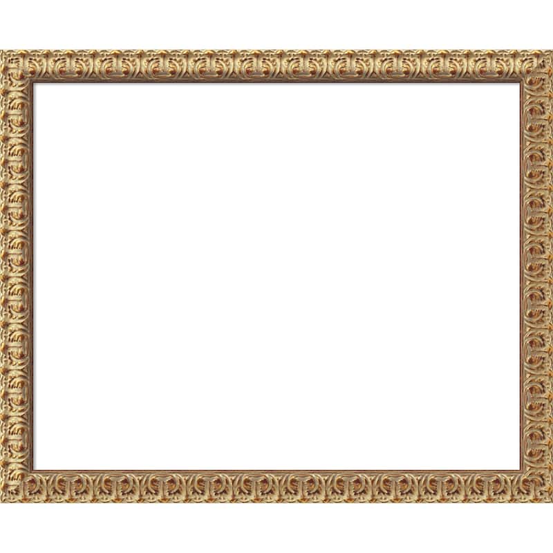 Amanti Art Florentine Gold Framed Dry Erase Magnetic Board