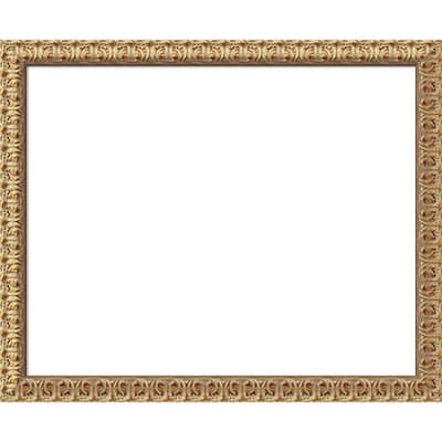 Amanti Art Florentine Gold Framed Dry Erase Magnetic Board