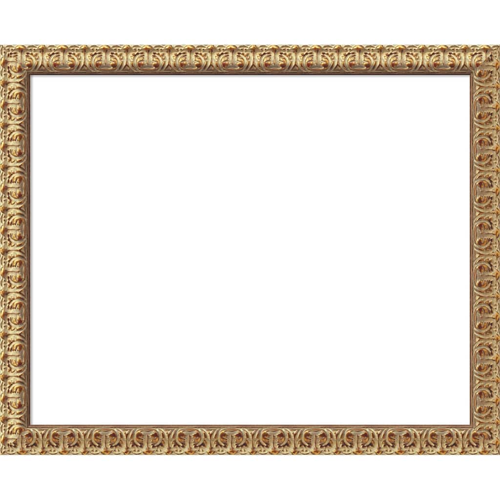 Amanti Art Florentine Gold Framed Dry Erase Magnetic Board