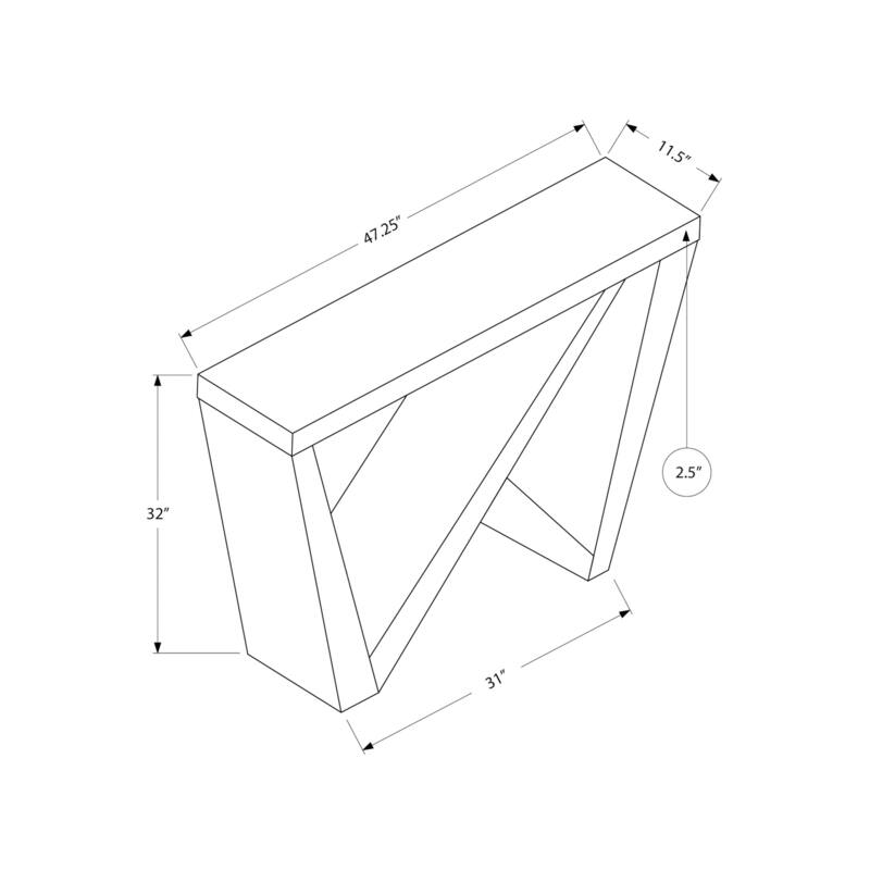 Accent Table - Grey