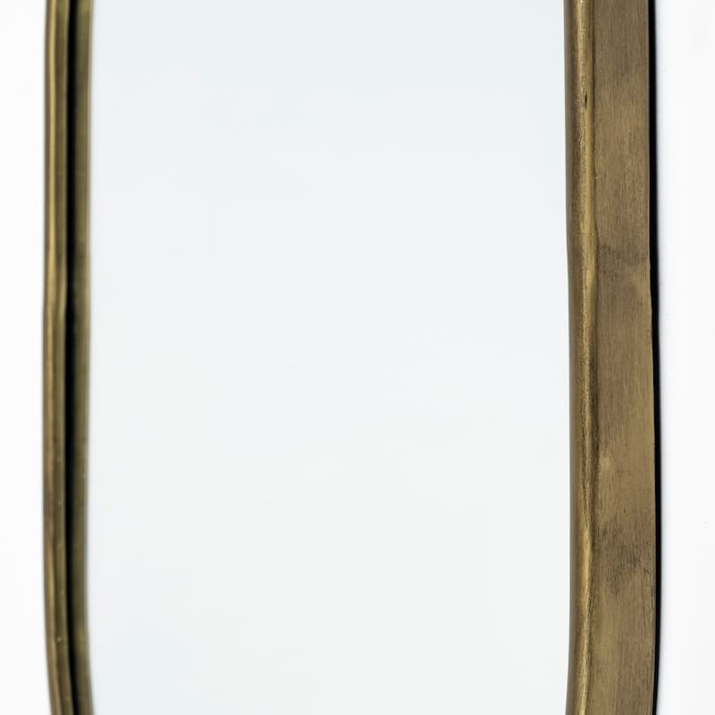 Sylvia Metal Frame Oval Mirror - 24" x 35"