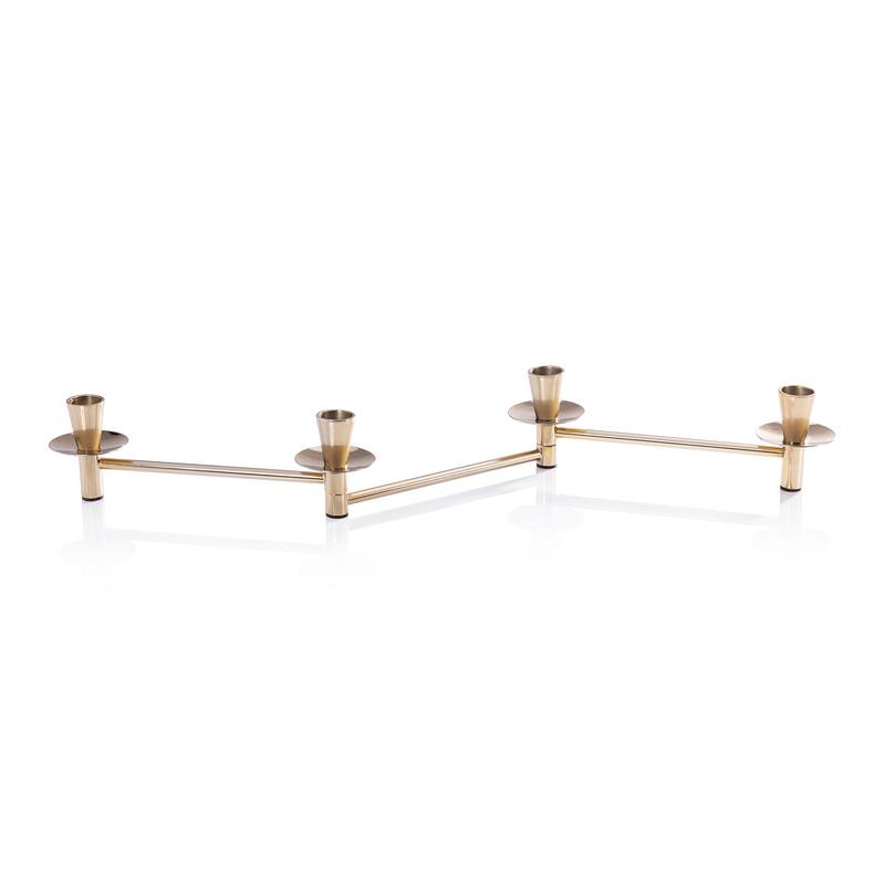 Méduse Expandable 4-Piece Taper Candle Holder Set