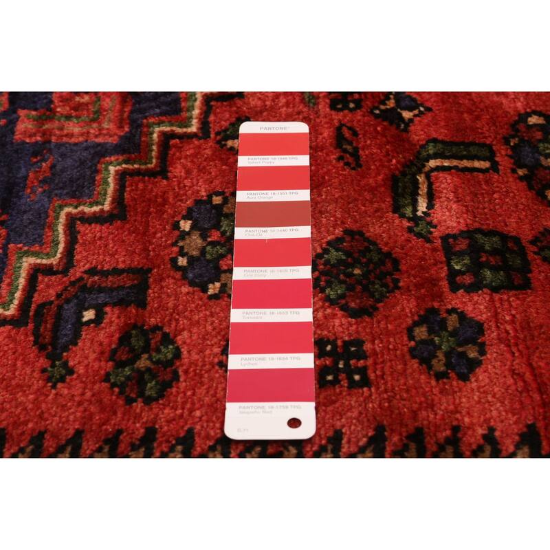 ECARPETGALLERY Hand-knotted Anadol Red Wool Rug - 4'8 x 7'7
