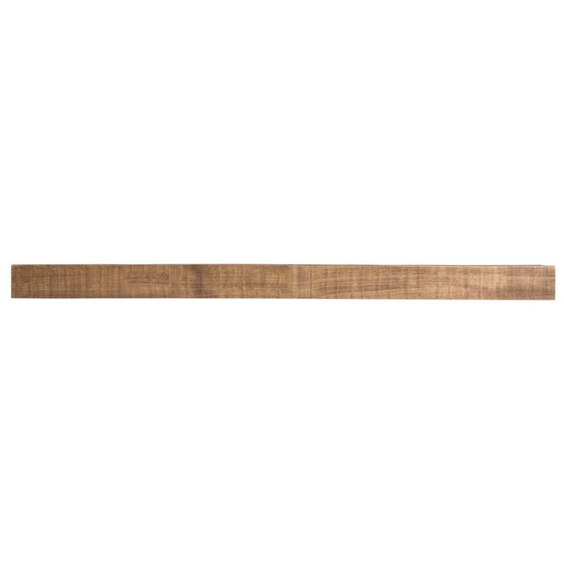 Farmhouse Solid Wood Mantel Shelf - 24 - Aged Oak