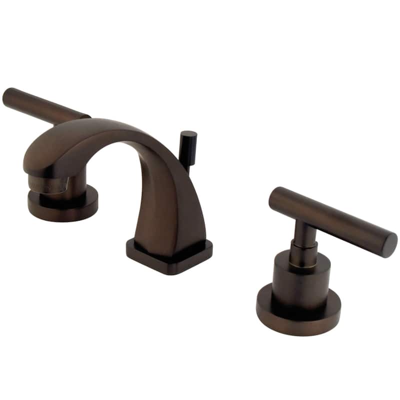 Kingston Brass Manhattan 8-inch Widespread Bathroom Faucet - Oil Rubbed Bronze