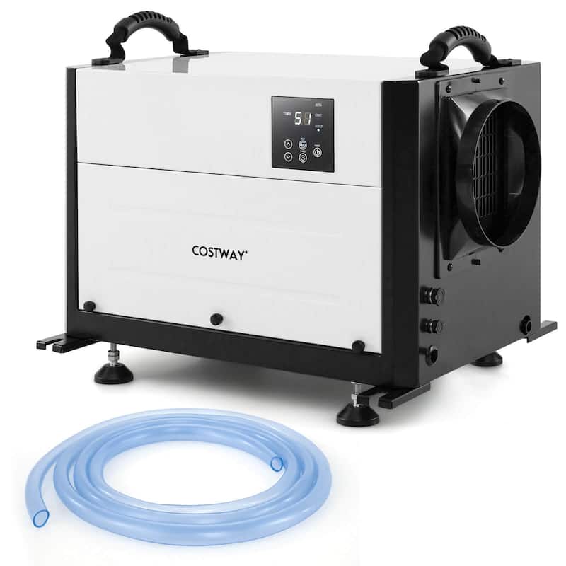 Costway 124 Pint Crawl Space Dehumidifier Commercial Dehumidifier with - See Details