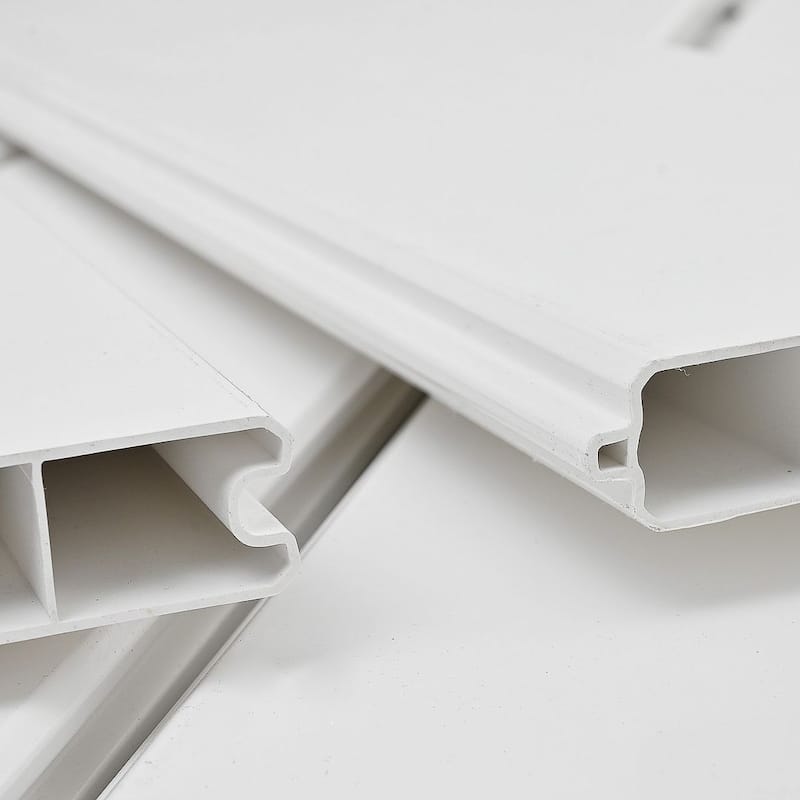 Outdoor Privacy Fence Panels/Screens, Horizontal Vinyl Privacy Fence