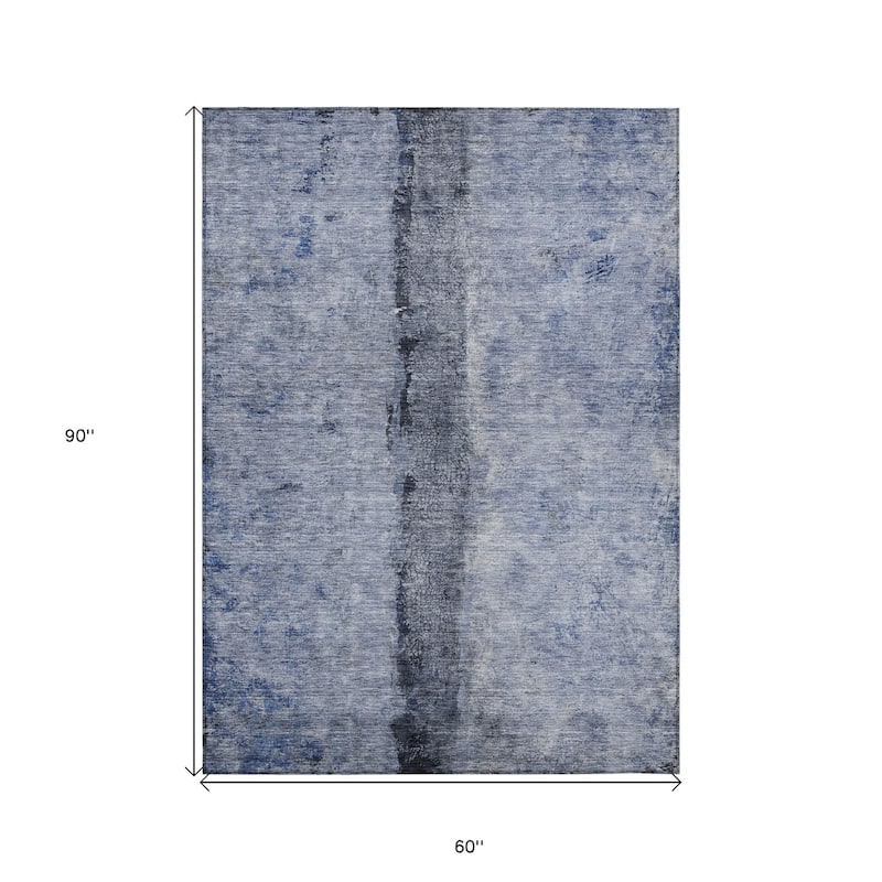 Dave Unique Abstract Spill-Resistant Blended Style Outdoor Rug