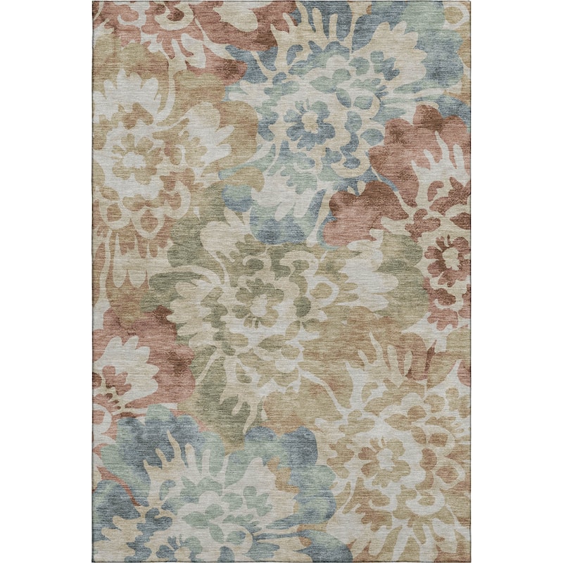 Premium Washable Super Soft Modern Floral Mayfield Rug