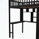 preview thumbnail 35 of 33, Twin size Loft Bed with Bookshelf,Drawers,Desk,and Wardrobe