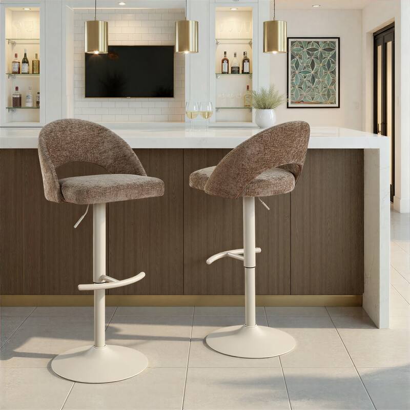 Renee Adjustable Barstool - Set of 2
